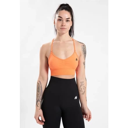 Gorilla Wear Olivia Seamless Sportbeha - Perzik - M/L