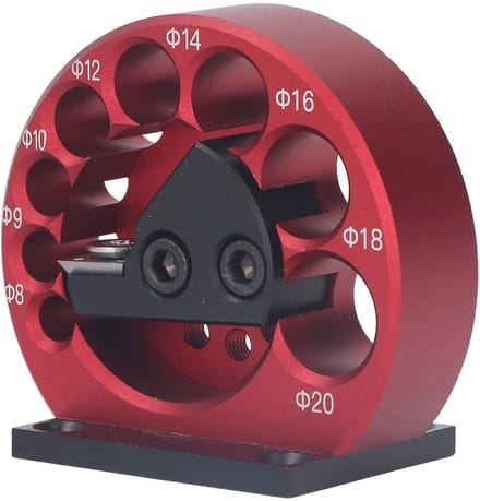 Allecto - Pluggenmaker - Deuvelfreesplaat - Hoge efficiëntie - Ronde