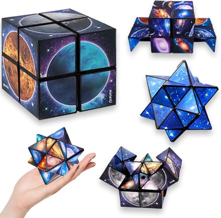 Magische Kubus 2-in-1 Sterrenhemel Stressverminderend Puzzelspeelgoed