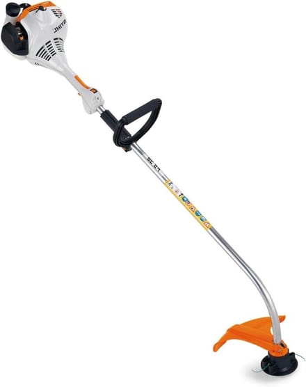 Motormaaier Grastrimmer - Tuinmaaier - Gazon Onderhoud - Verstelbare Handgreep - 1.47 Meter - Wit Oranje