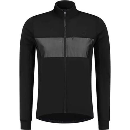 Rogelli Attq Heren Winter Fietsjack - Winddicht - Zwart/Grijs