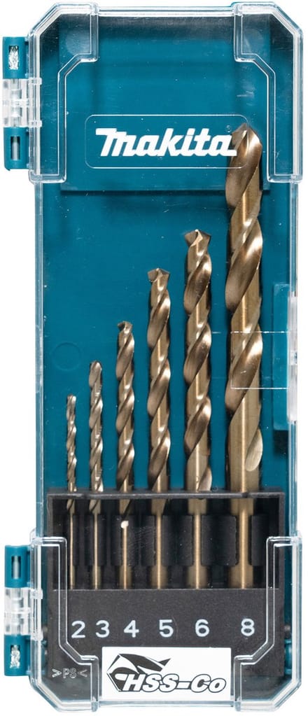 Makita borenset HSS-Co 6-delig - D-75758