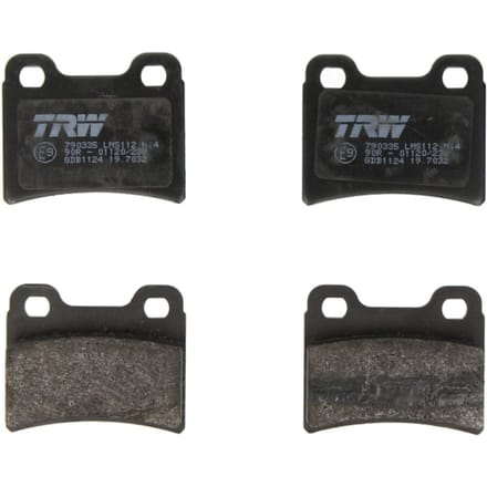 Remblokset TRW GDB1124, achter