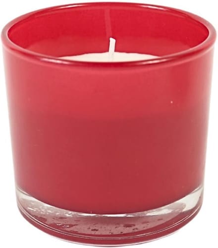 Spaas geurkaars pomegranate lemonade rood 9 cm Circa 30 uur