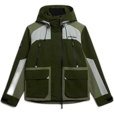 Superdry - Colour Block Windbreaker Jas met Capuchon - Heren