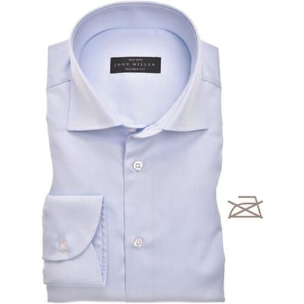 John Miller Overhemd Tailored Longer Sleeve Non Iron Mouwlengte 7 Licht Blauw / male
