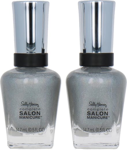 Sally Hansen Salon Manicure Nagellak - 825 Silver Wonderland (set van 2)