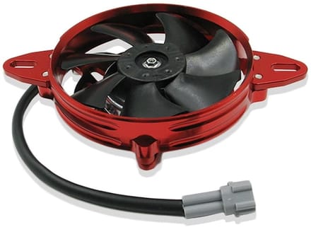 Radiatorventilator Motoronderdelen - Koelventilator Motor - Motor Koel Houden - Snelle Warmteafvoer - 12V - Rood