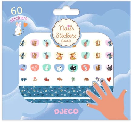 Djeco BODY ART - NAIL STICKERS Mimi - FSC MIX.