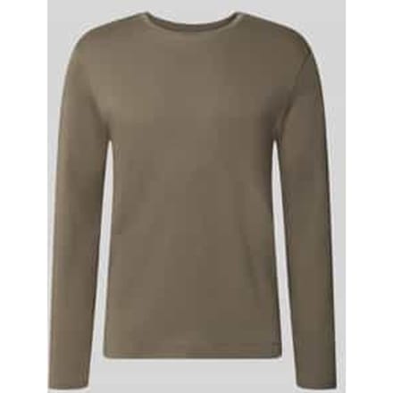 Longsleeve met ronde halsuitsnijding