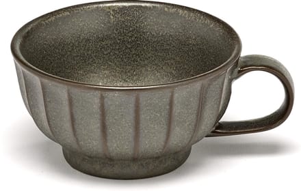 Serax Inku Sergio Herman Capuccino Kopje Groen-Brons D 10 cm H 5.5 cm