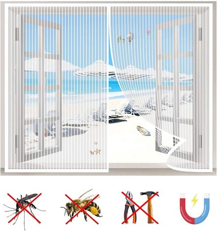 Magnetisch Raamhor voor Insecten - Automatisch Sluitend - Universele Pasvorm - 85x115cm