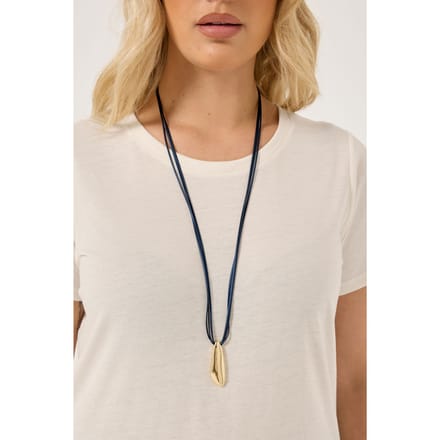 Yours Goudkleurige Koordketting Met Hangersize One Size