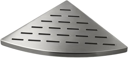 AquaVik Hoekplanchet Hörnvik 29x29 cm Rvs