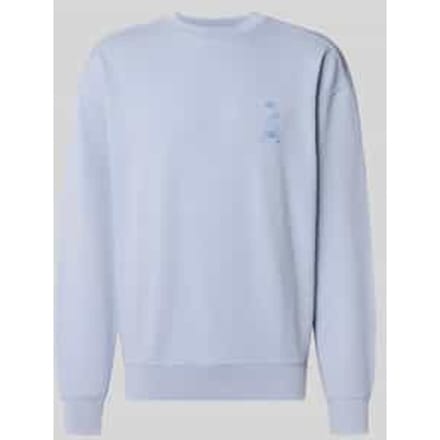 relaxed fit sweatshirt van puur biologisch katoen model 'ICONIC Å GMT'
