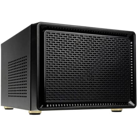 Kolink SATELLITE MINI-ITX Desktop PC-behuizing Zwart, RGB Stoffilter