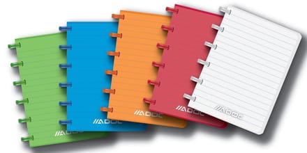 Adoc Notitieboekje Colorlines gelijnd