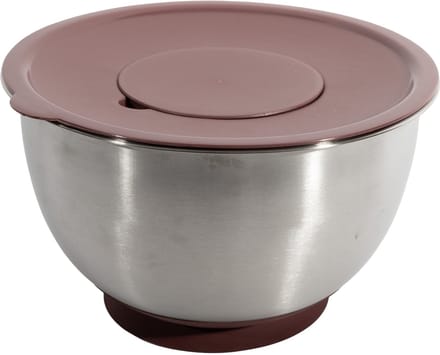 Point-Virgule mengkom uit rvs met silicone zuignap en PE deksel 4.7L