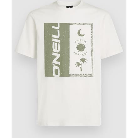 O'Neill Front Print T-Shirt wit