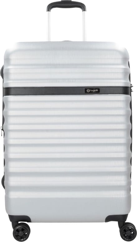 bugatti Corium Hard-Top Case Trolley Silver Zilverkleurig 68cm