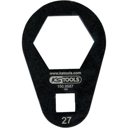 KS Tools 150.9587 Insteekringsleutel 27.0 mm