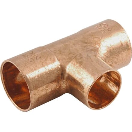 Conex soldeer T-Stuk verloop 15x12x15mm