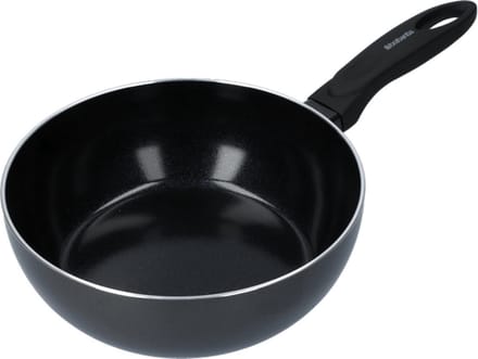 Brabantia New Essentials Non-stick Wokpan 20 cm - Anti-aanbak - Zwart