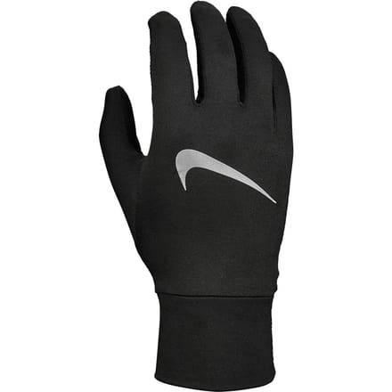 Nike Heren Accelerate Hardloophandschoenen (Zwart/Zilver)