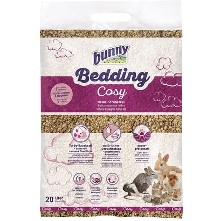 Bunny Bedding Cosy - Dubbelpak: 2 x 20 l