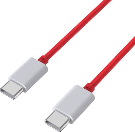 USB C naar USB C Snellader Kabel Rood - 1 meter - Oplaadkabel voor OnePlus 7T Pro / 7T / 7 Pro / 7 / 8 Pro / 8