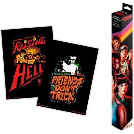 Grupo Erik Stranger Things Mini poster set - Multicolours