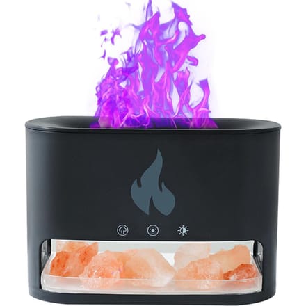 250 ml aromatherapie etherische olie-diffuser Type-C USB-aangedreven automatische uitschakeling nachtlampje 4 kleuren zwart