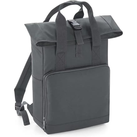 Rugzak met rolsluiting en een ritszak aan de voorkant Bag Base