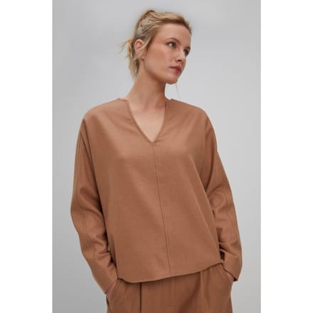 Josephine & Co Stella Top Navy Größe: 38 | Longsleeves Outlet | Damen | Blau