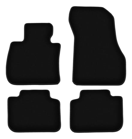 BASIC zwarte veloursmatten voor: BMW X2 F39 SUV (2018-)