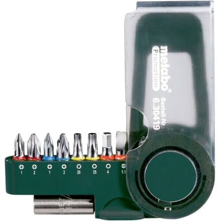 Metabo 630419000 9-delige Bitset Bit-Box