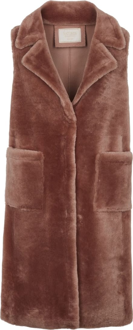 Natures Collection - Raelynn Vest - Dubbelzijdige Shearling Schapenvacht
