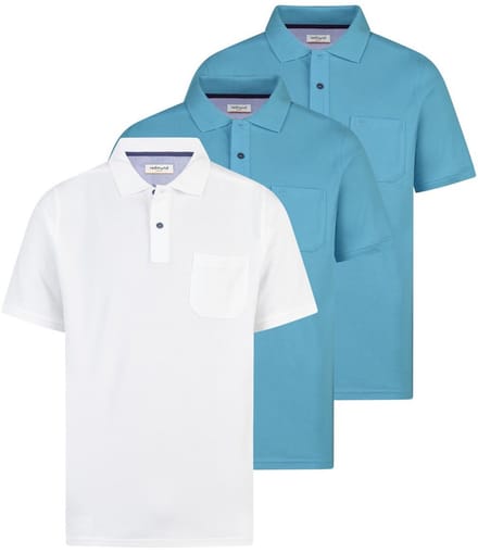Redmond Heren poloshirt 3 pack Basic