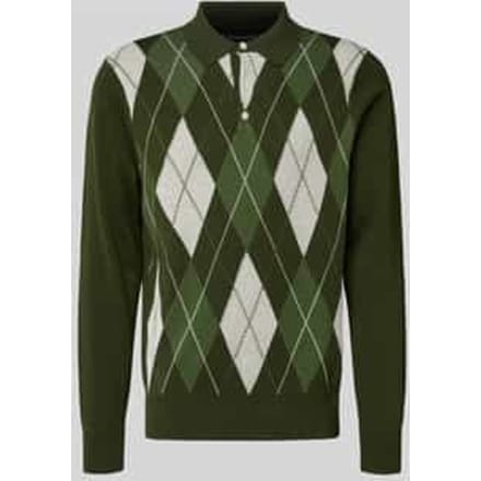 regular fit gebreide pullover van puur katoen