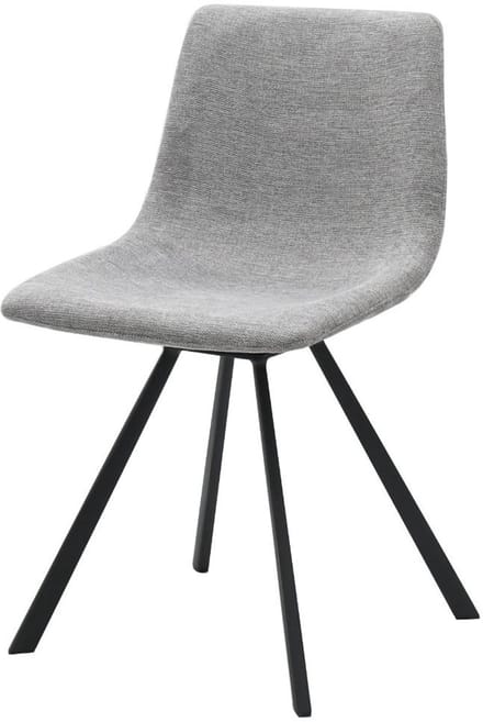 Nordic Home - Ronan eetkamerstoel stof - lichtgrijs