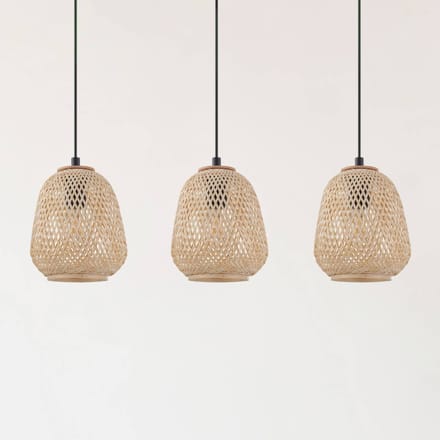 EGLO Dembleby - Hanglamp - E27 - 90 cm - Zwart