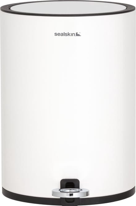 Sealskin Industrial Pedaalemmer 3 liter vrijstaand - Wit