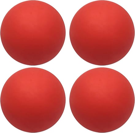 Squash Ballen - Pompoenballen - Sport Training - Goede Bounce - 4 Stuks - Rood
