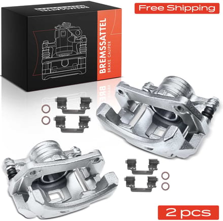Frankberg 2x Remklauw Voor voor Mazda 2 DE DH
