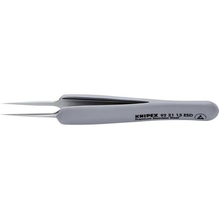 Knipex 92 21 13 ESD Precisiepincet ESD Spits 112 mm