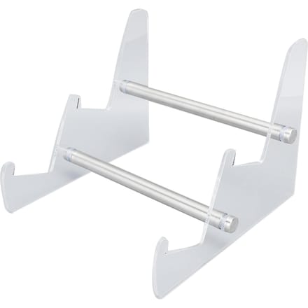 Support d'exposition pour clavier mécanique Démontable Sûr Stable Antidérapant Acrylique Transparent Support Porte-clavier d'exposition white
