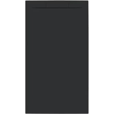 Allibert - Douchebak - Luna 160 X 90 Cm - Polybeton - Zwart