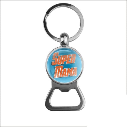 Bieropener Glas - Super Mama