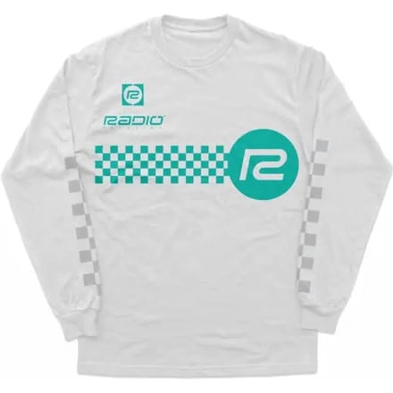 T-shirt met lange mouwen Radio Race Checker