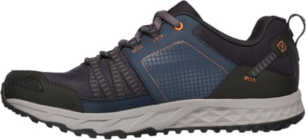 Skechers ESCAPE PLAN Heren Wandelschoenen - Donkerblauw / Oranje